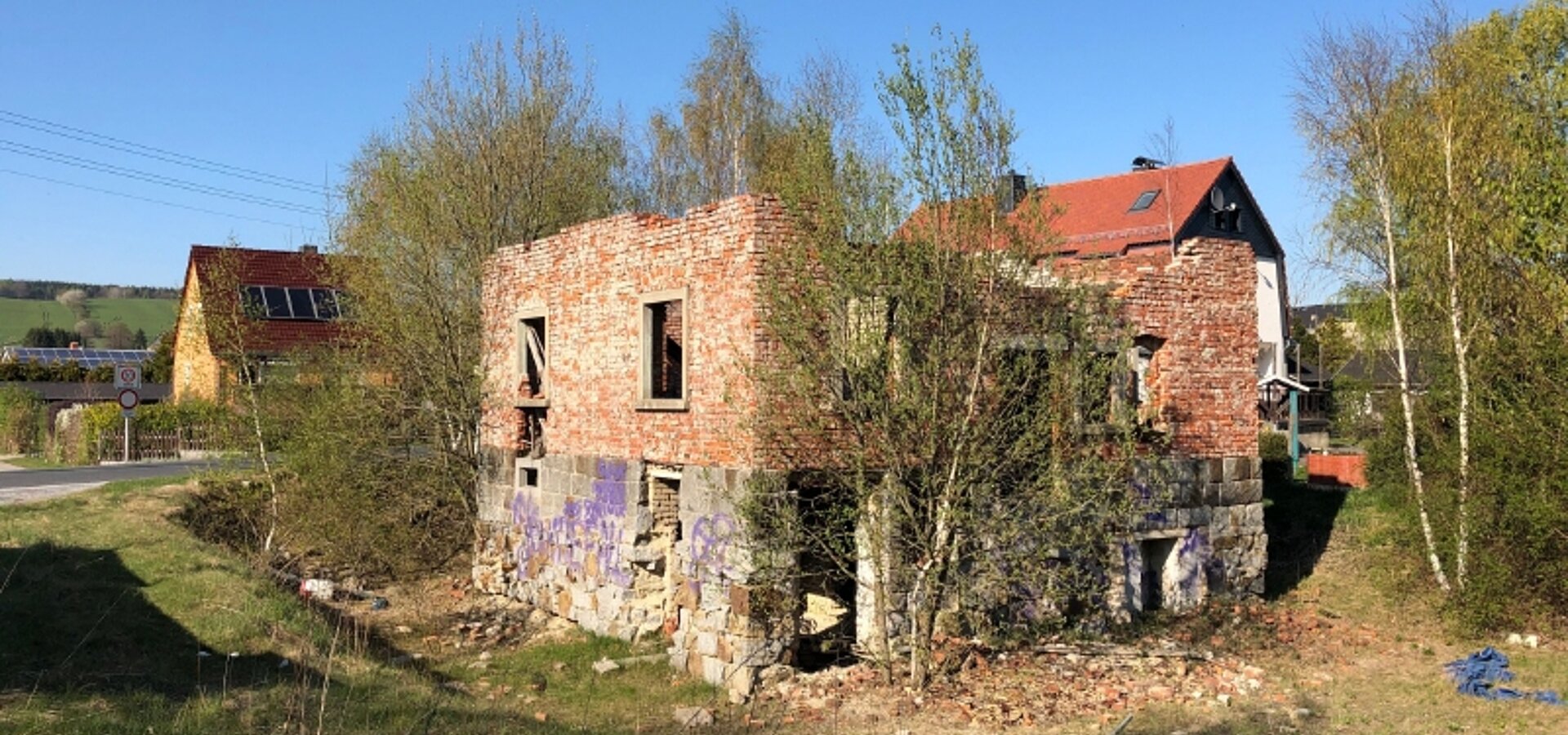 Baukörper von Südwest