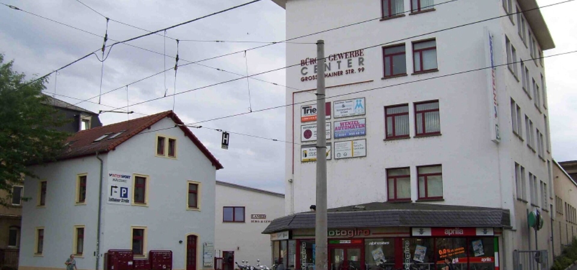 Blick von der Straße