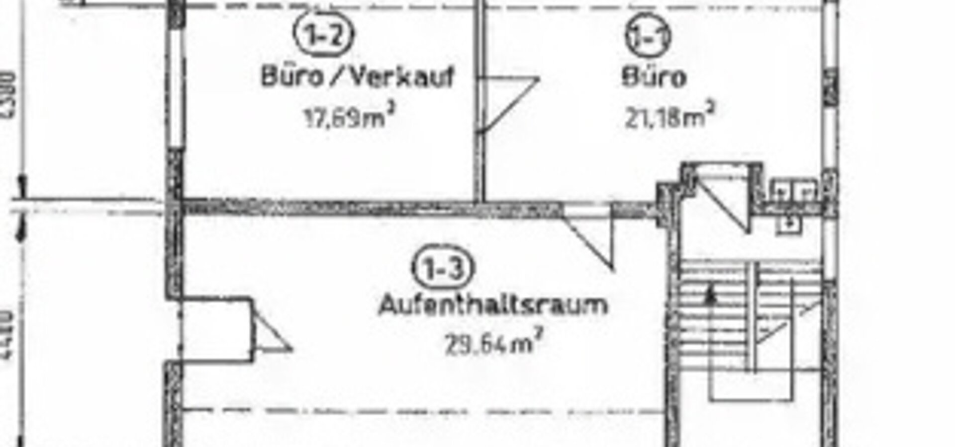 Grundriss 1 Obergeschoss