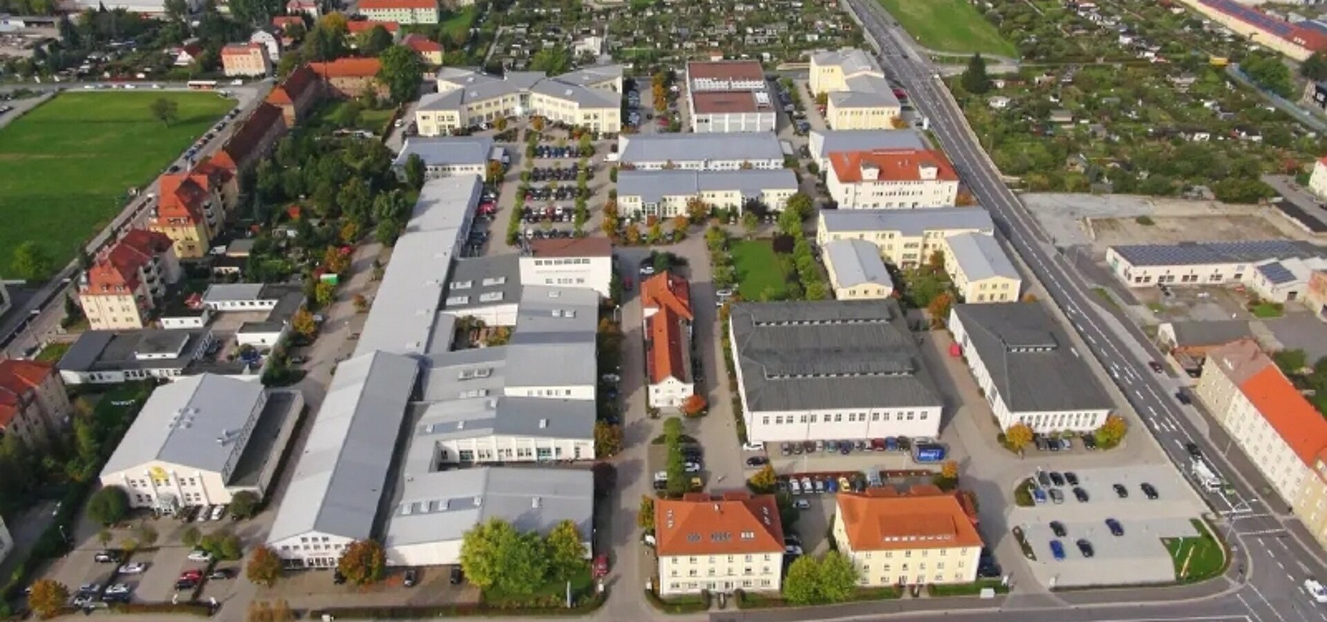 Gewerbepark Luftbild