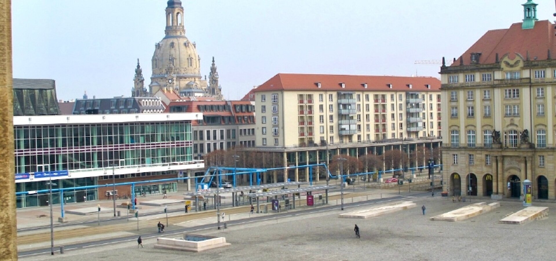Blick auf Altmarkt & Frauenkirche
