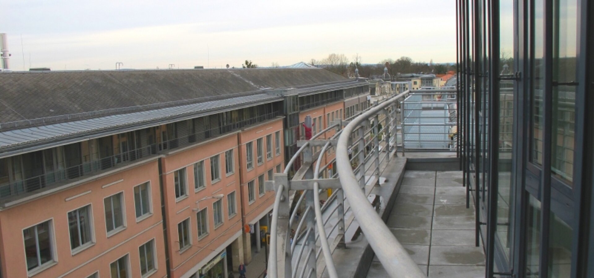 Blick in die Hüblerstraße