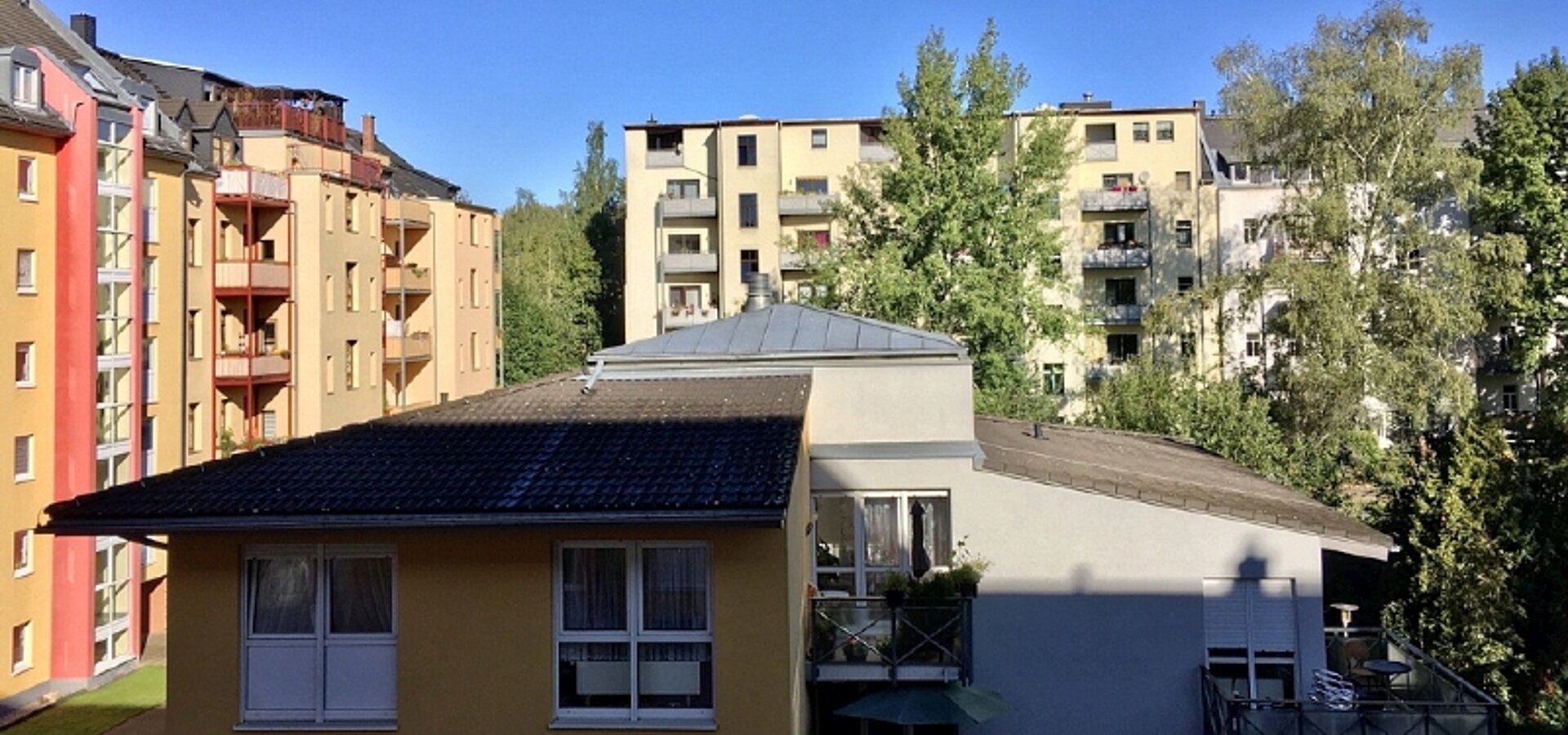 Ausblick Schlafzimmer