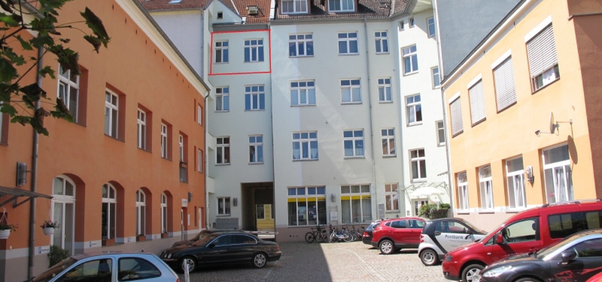 4 Blick vom Hof