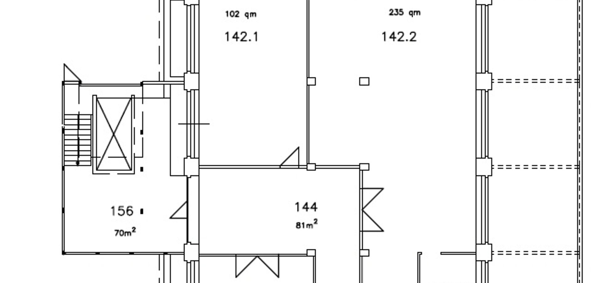 Grundriss Edgeschoss