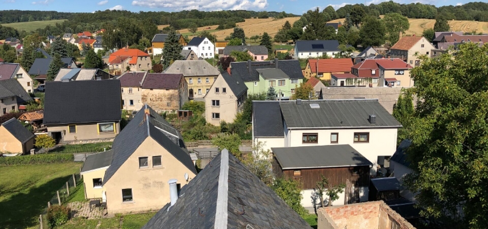 Ausblick Gartenseite