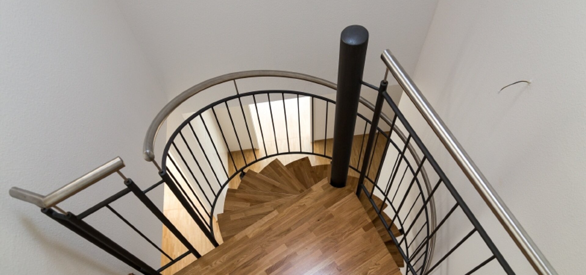 elegante Wendetreppe