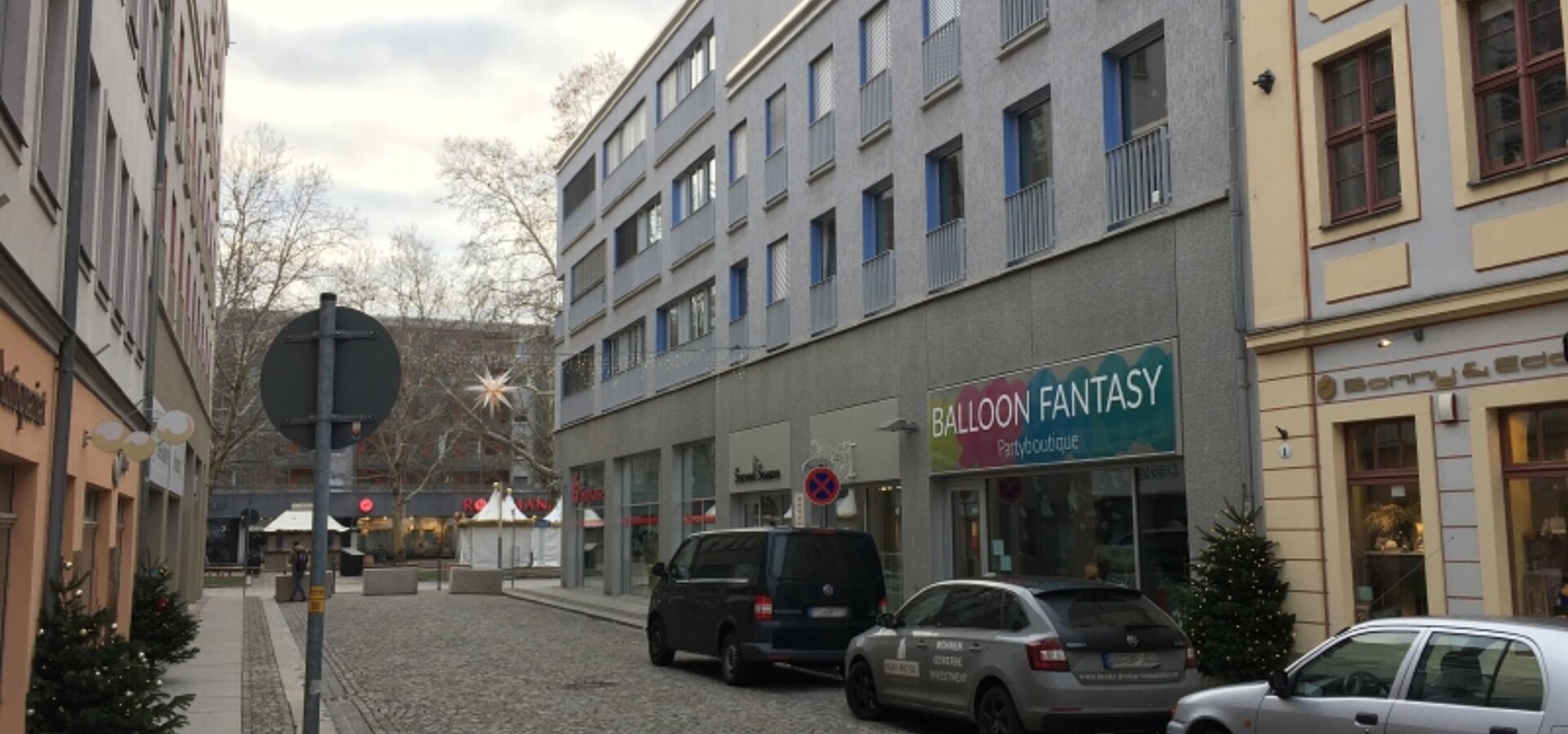 Blick zur Heinrichstraße