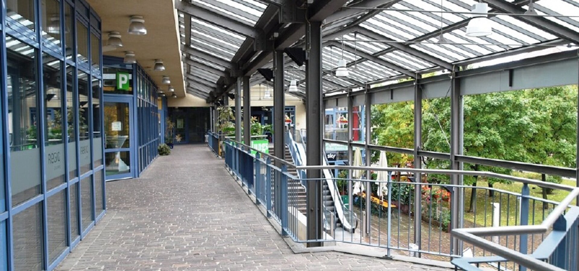 Blick in die Passage
