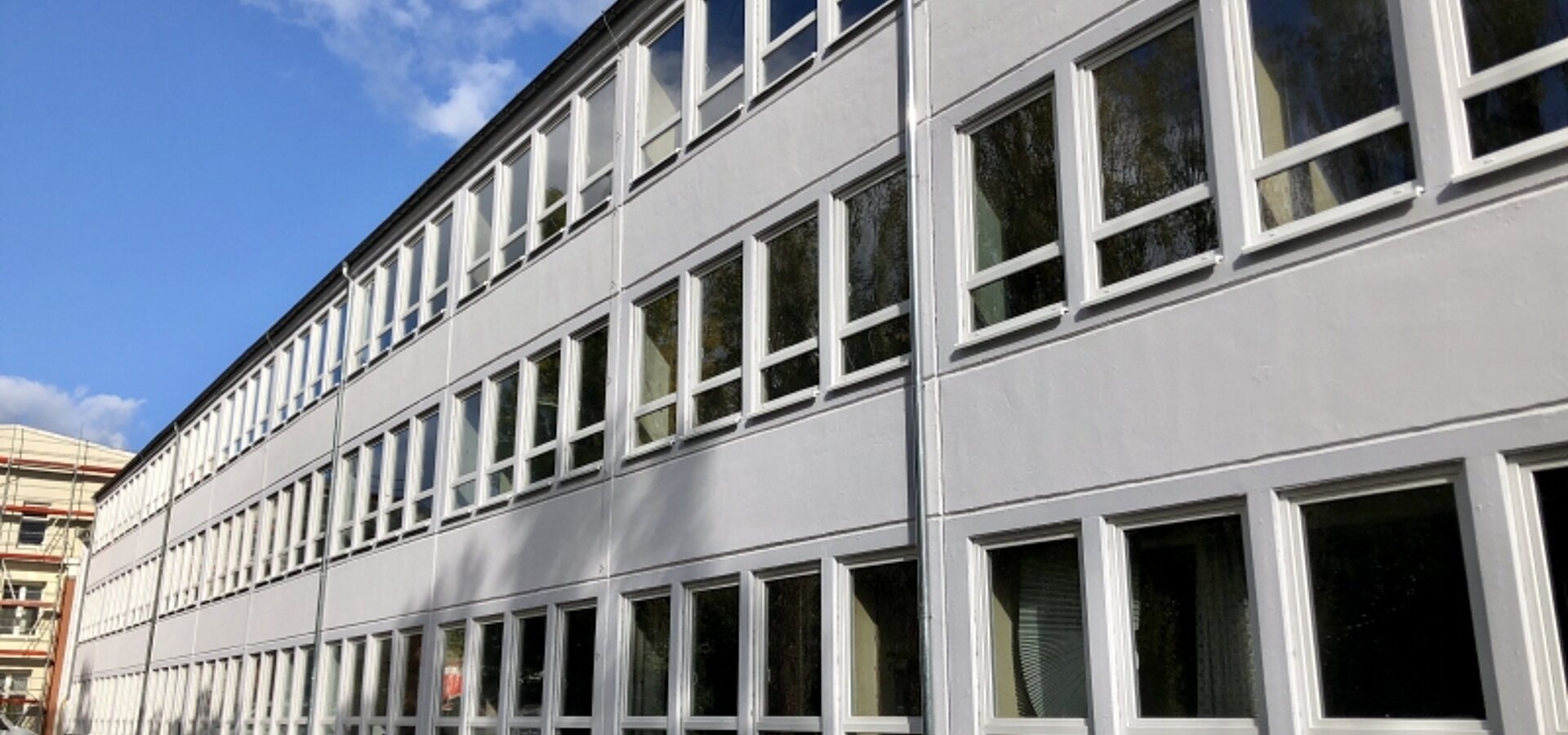 Objektansicht Riegelbau