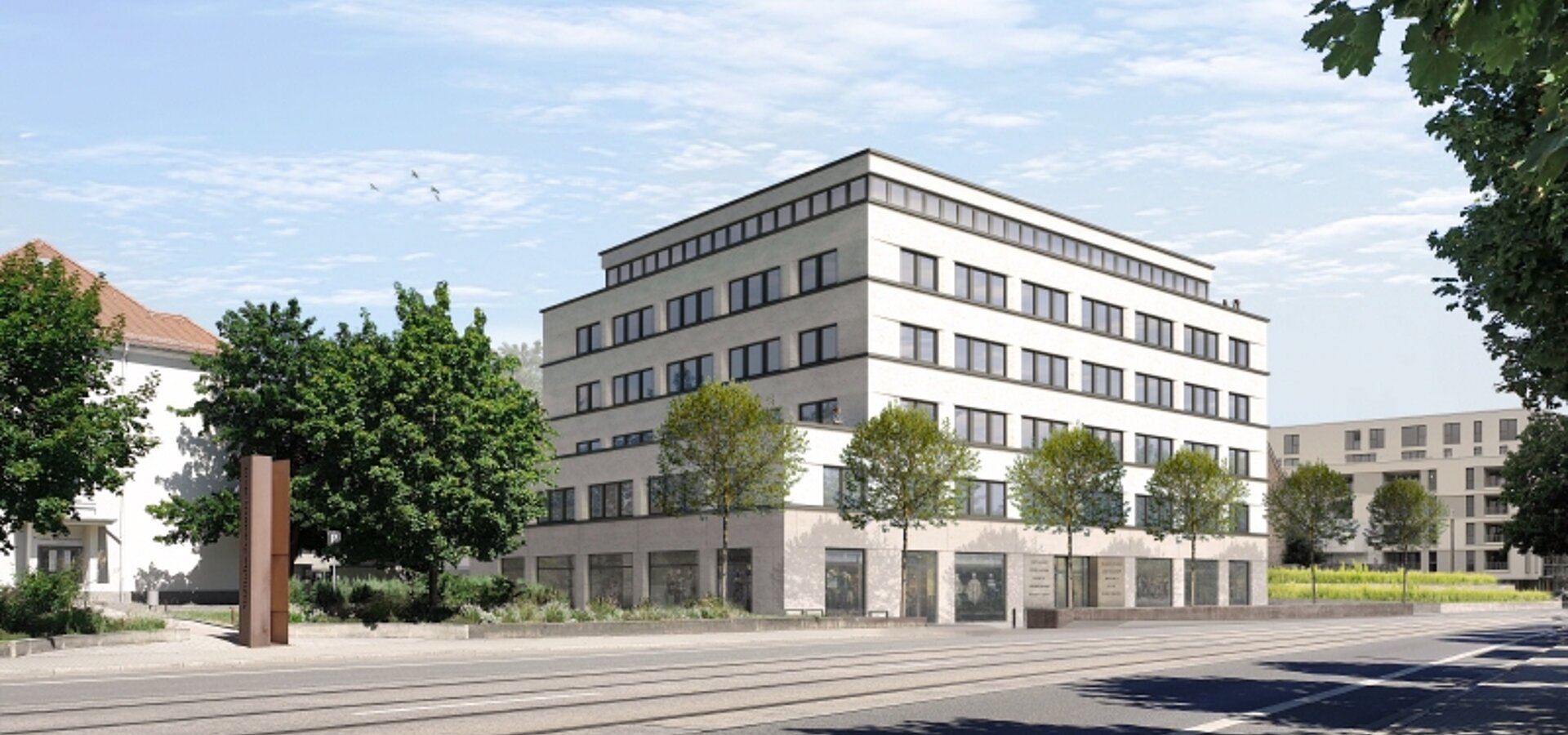 Perspektive Richtung Innenstadt