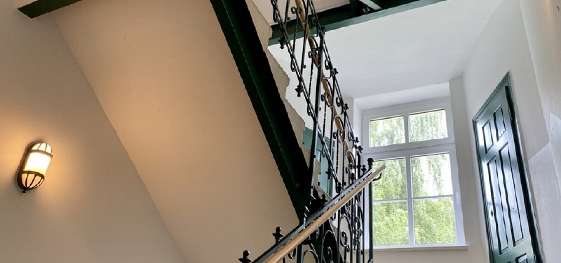 gepflegtes Treppenhaus