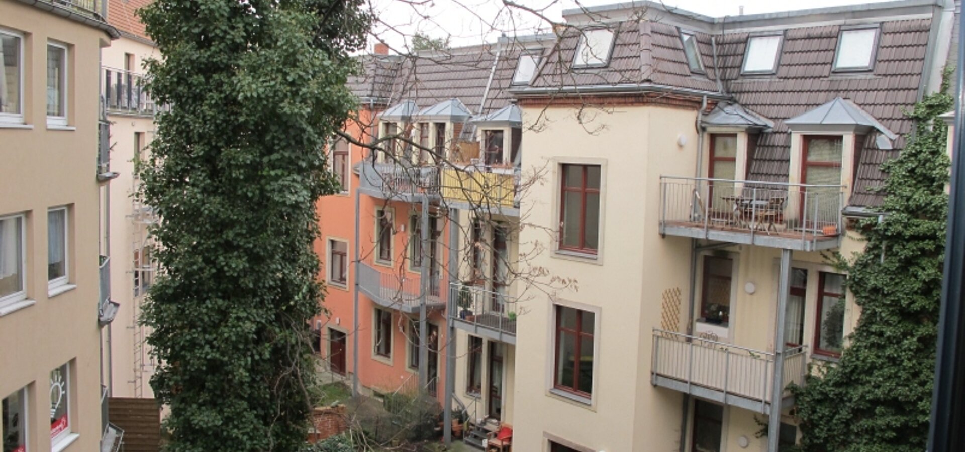 Blick in den Innenhof