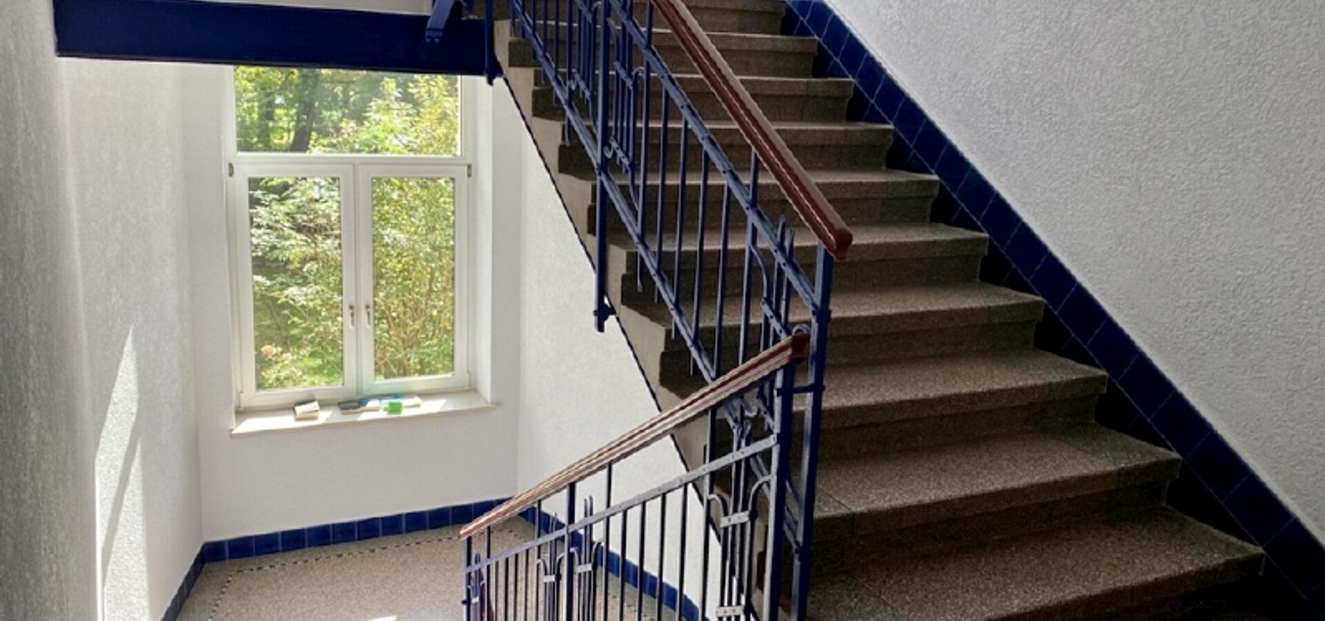 gepflegtes Treppenhaus