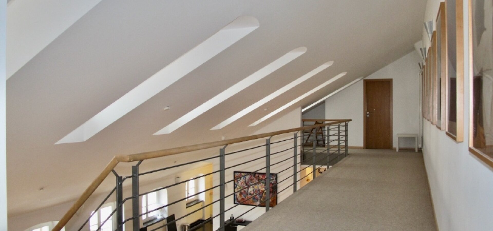 Galerie, Blick zum Bad