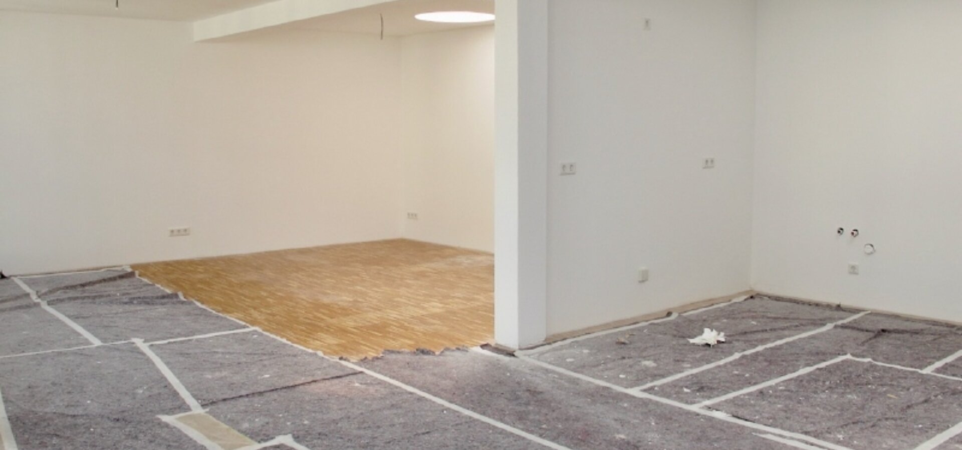 9 DG - Oberlichter im Wohn- und Essbereich