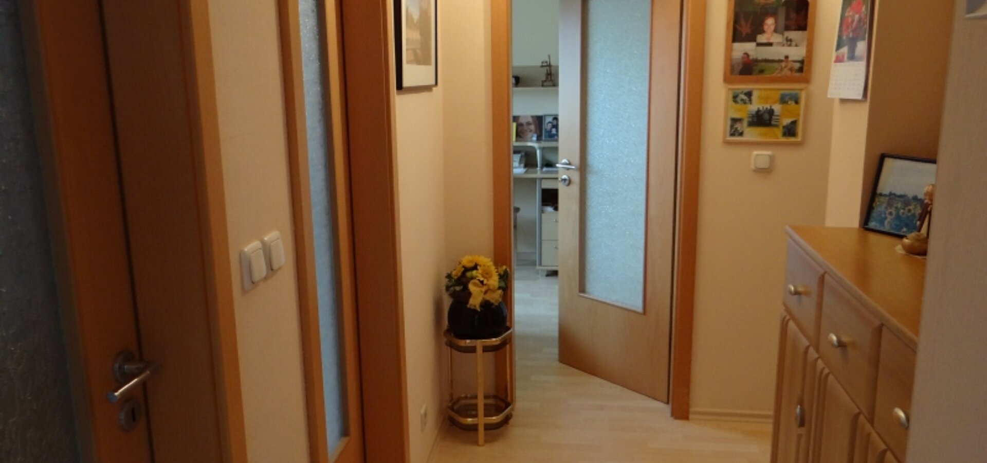 Zugang zum Arbeitszimmer auf Nord