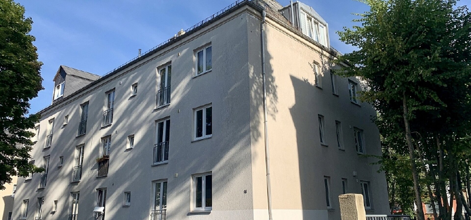 Frontansicht Haus