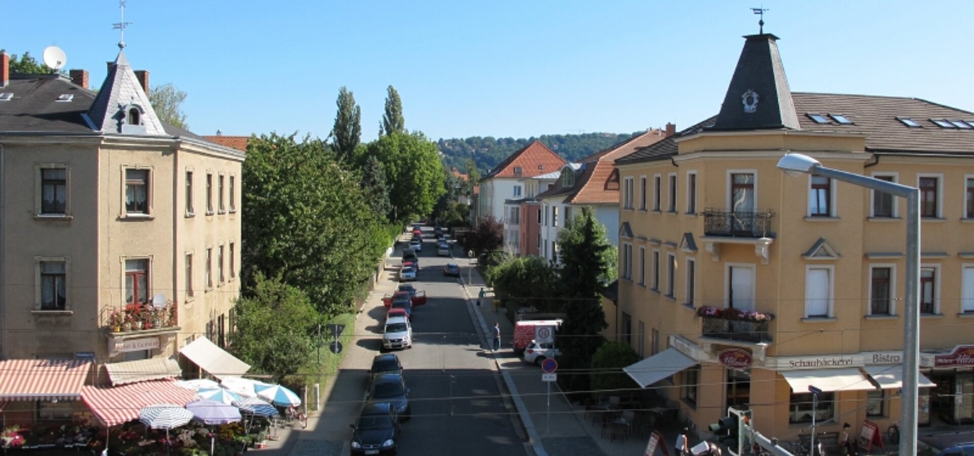 9 Blick auf die Elbhänge