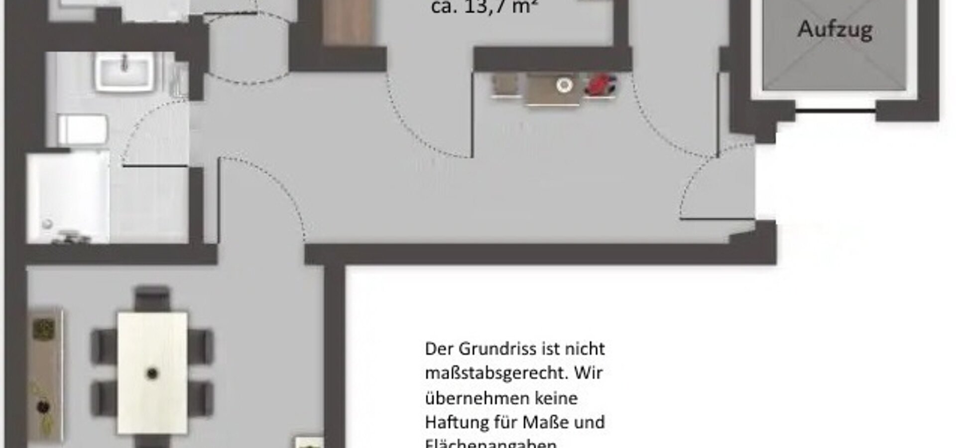 Wohnungsgrundriss