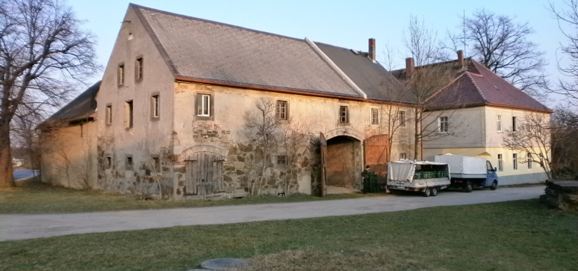 Ansicht von West
