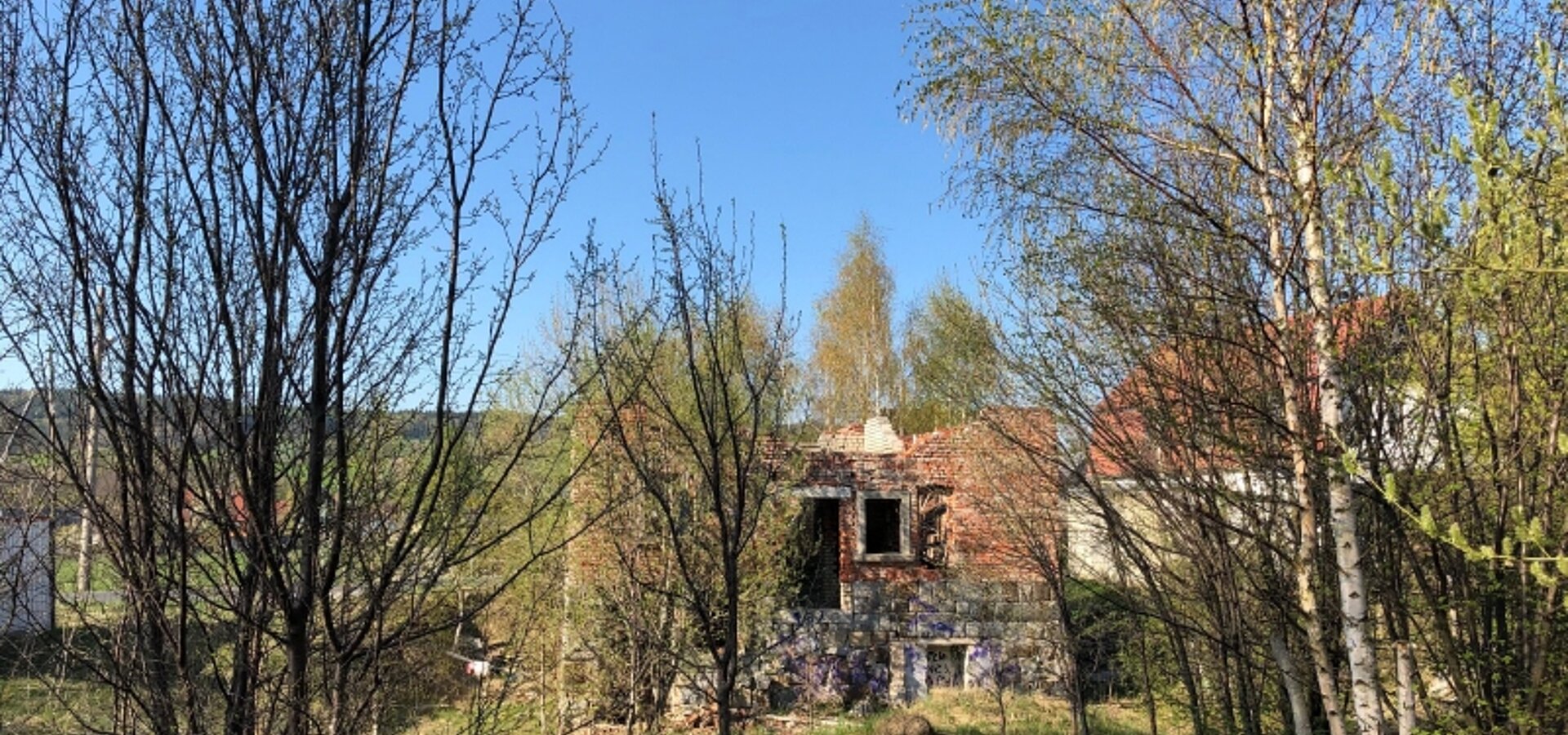 Baukörper von Süd