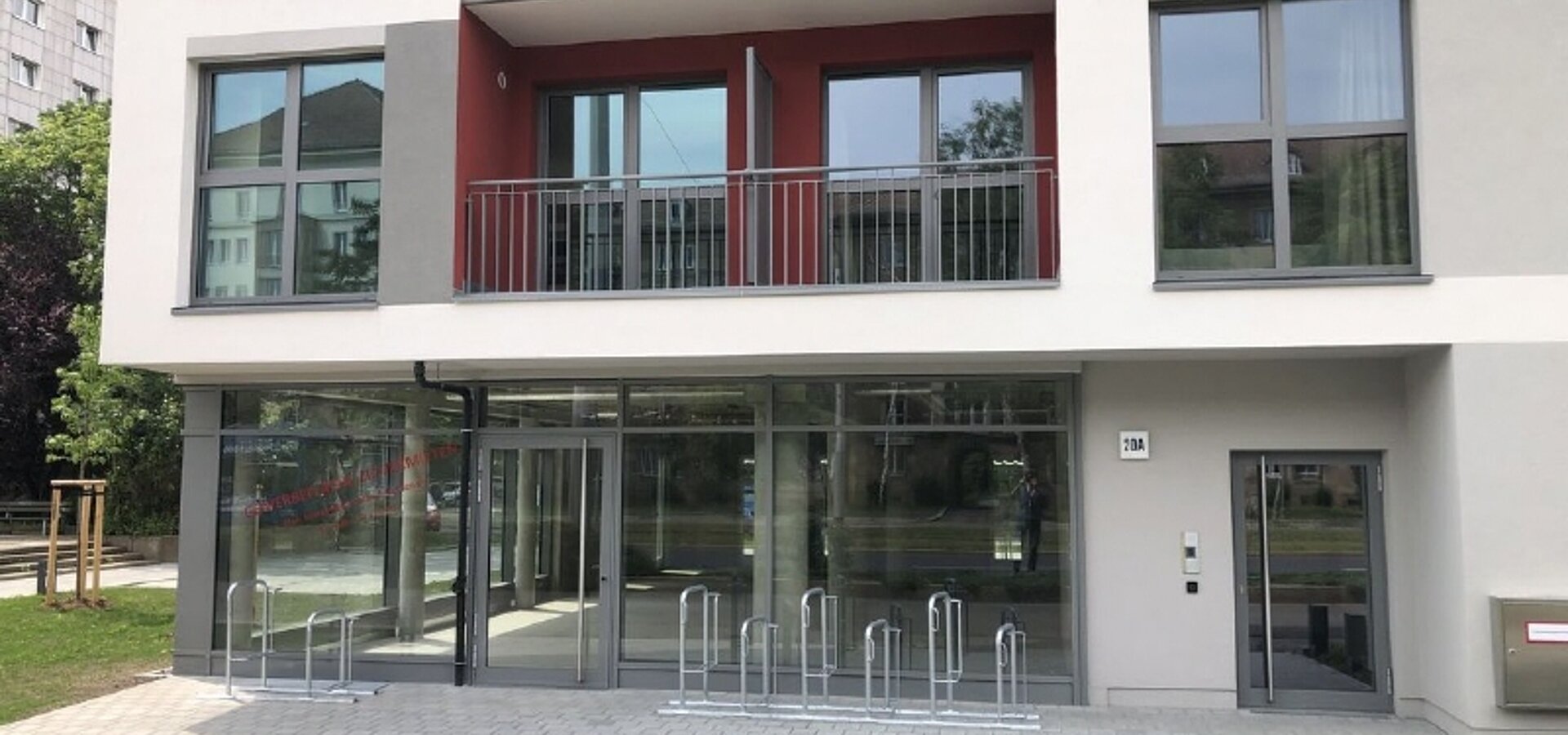 große Fensterfronten