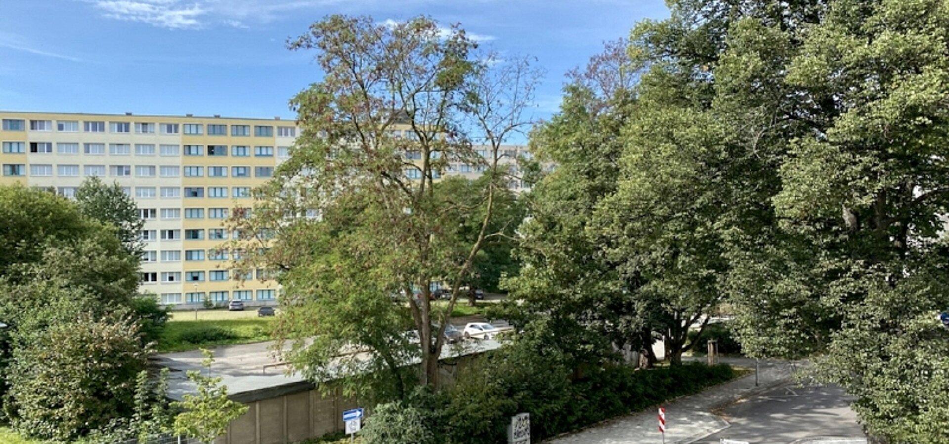 Ausblick Schlafzimmer