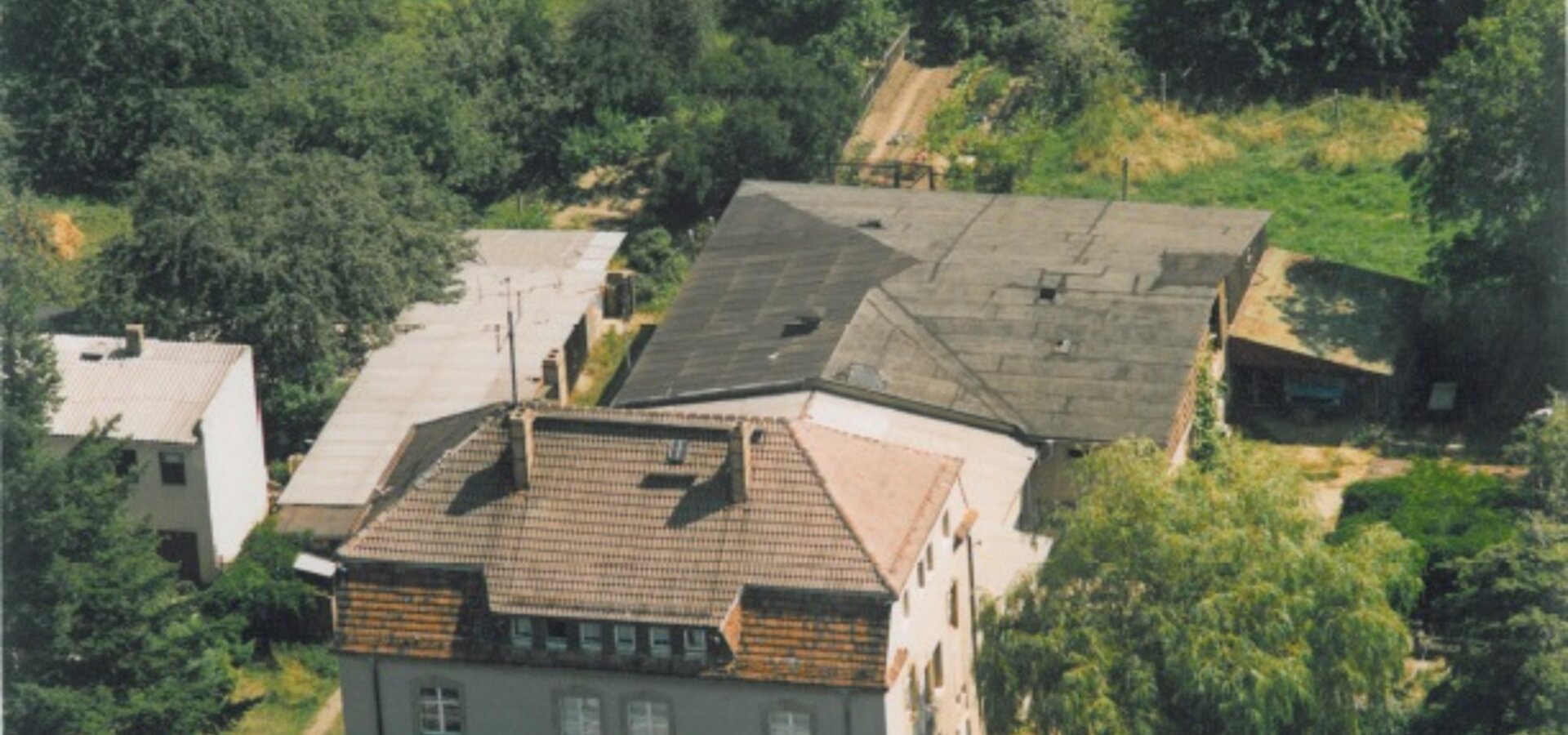 Luftbild von West