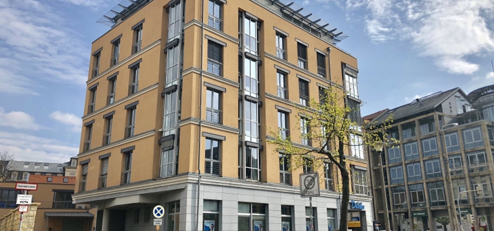 Blick von der Seite