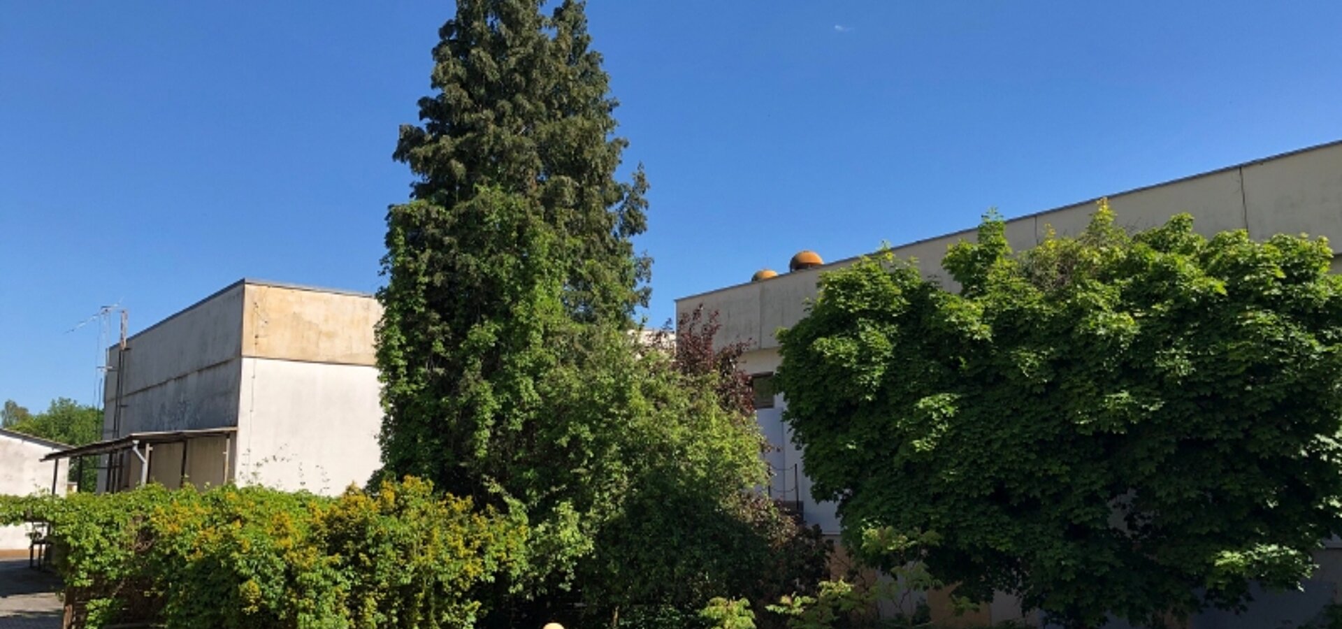 Eventflügel rechts, Küchenflügel in der Mitte
