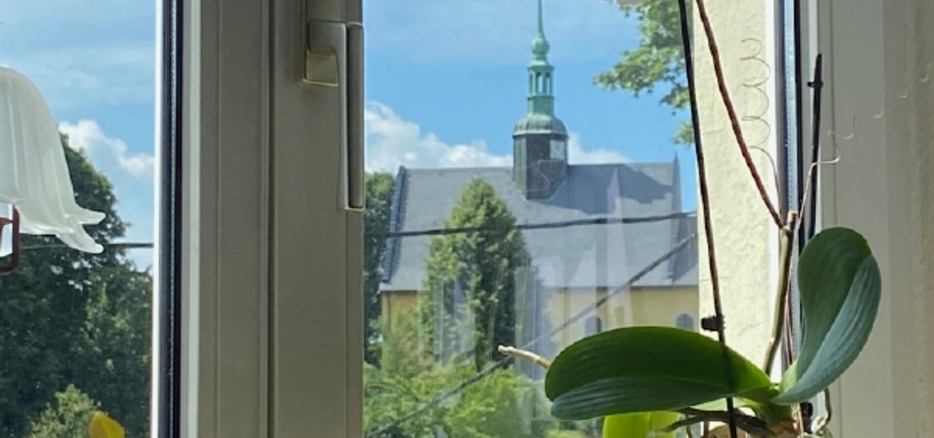 Wohnung OG - Blick aus dem Wohnzimmer