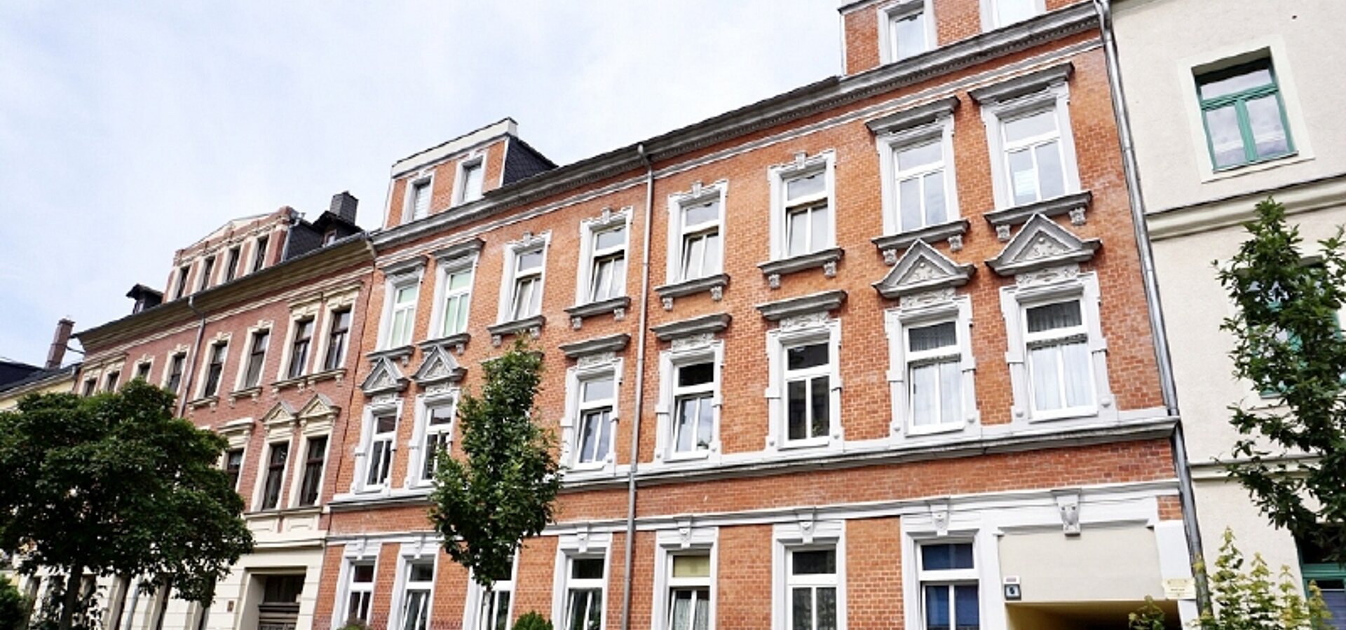 Hausansicht Straße