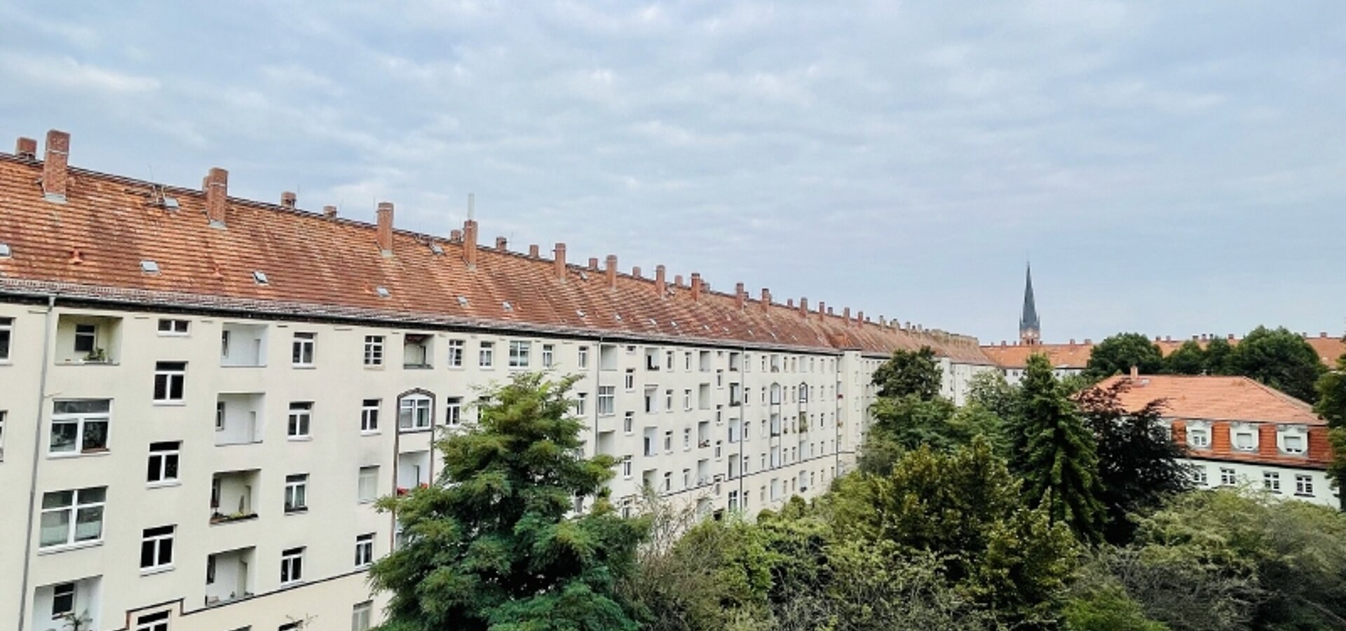 Aussicht vom Balkon