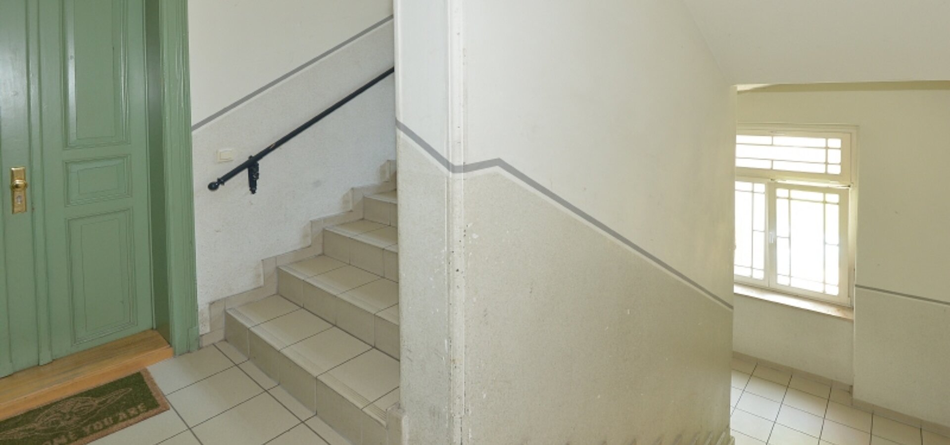 gepflegtes Treppenhaus