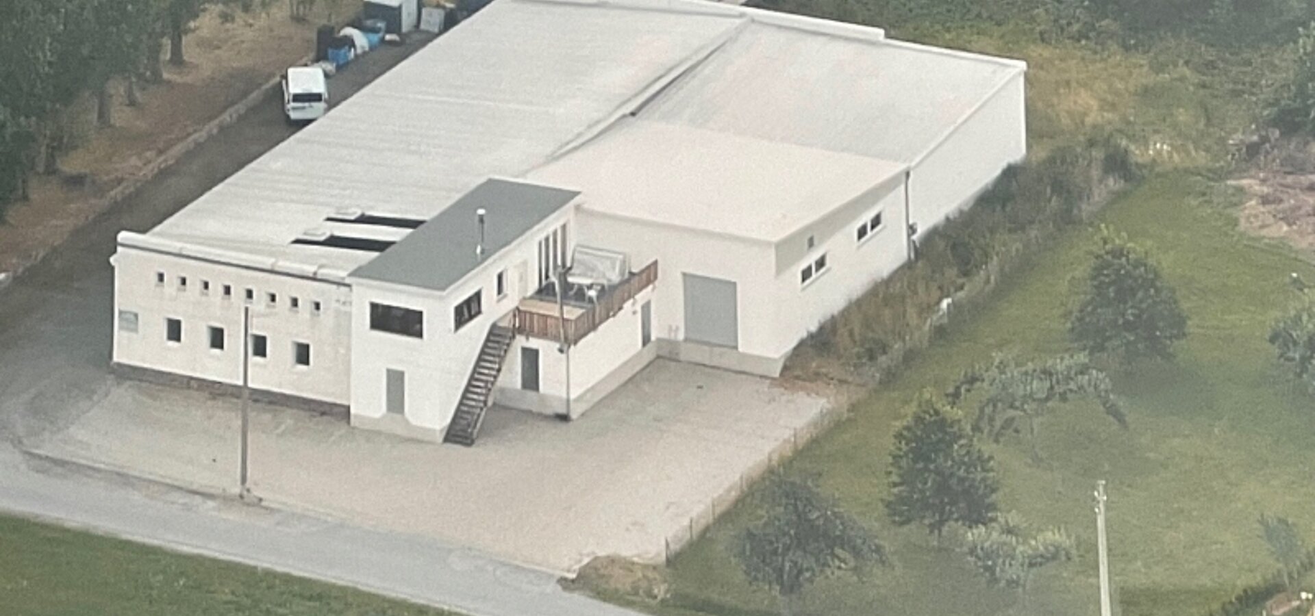 Luftbild von Nordost