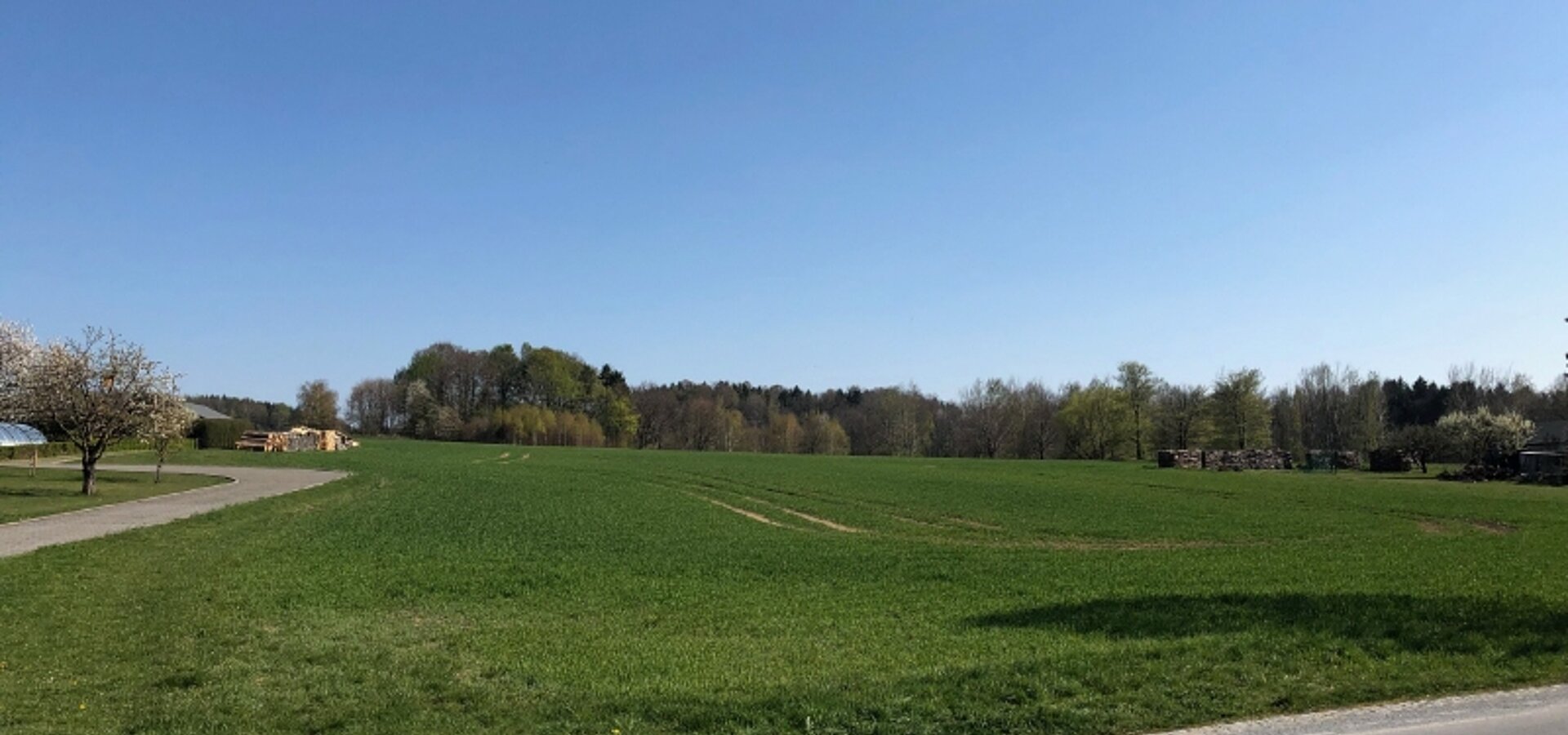 Blick über die Straße