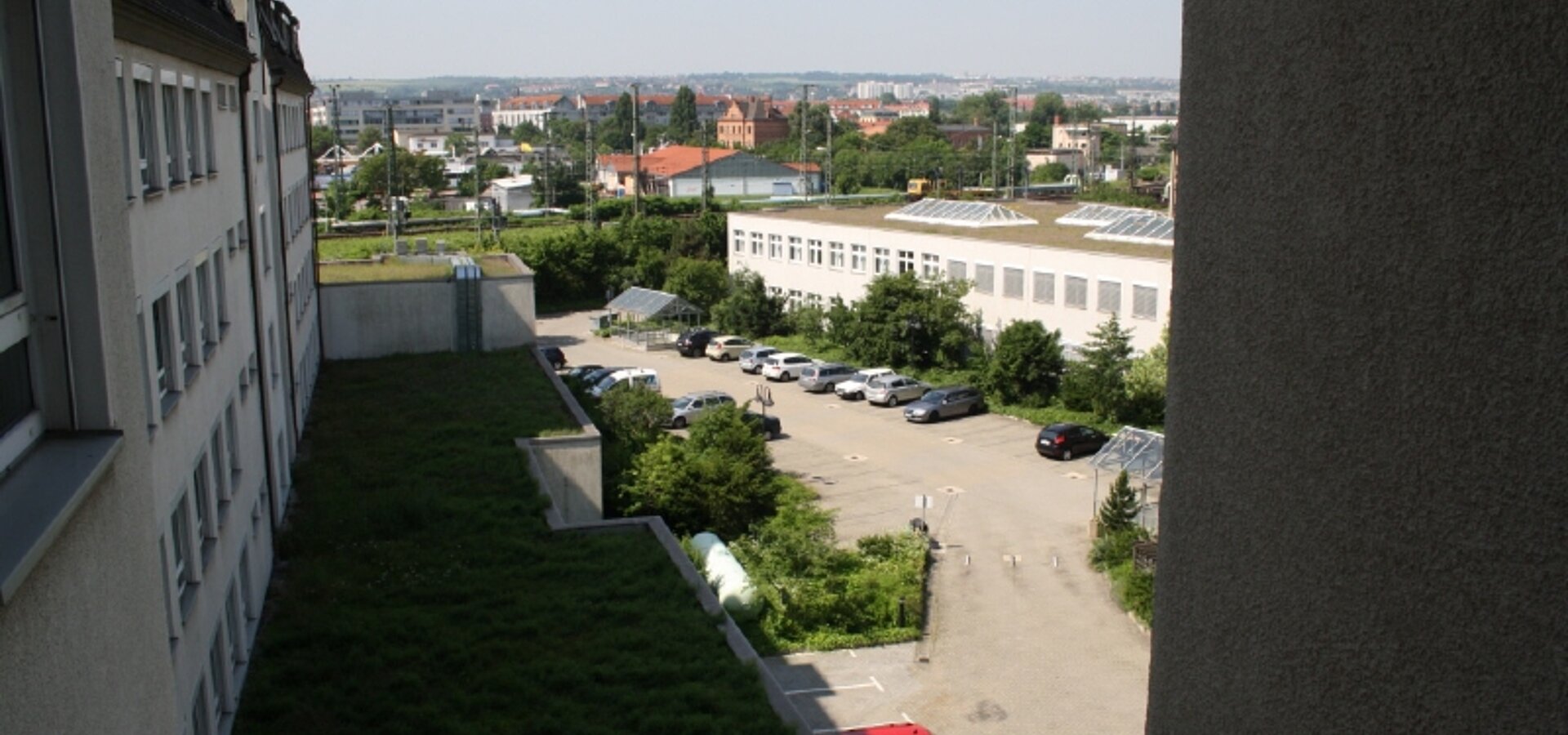 Stellplätze im Hof