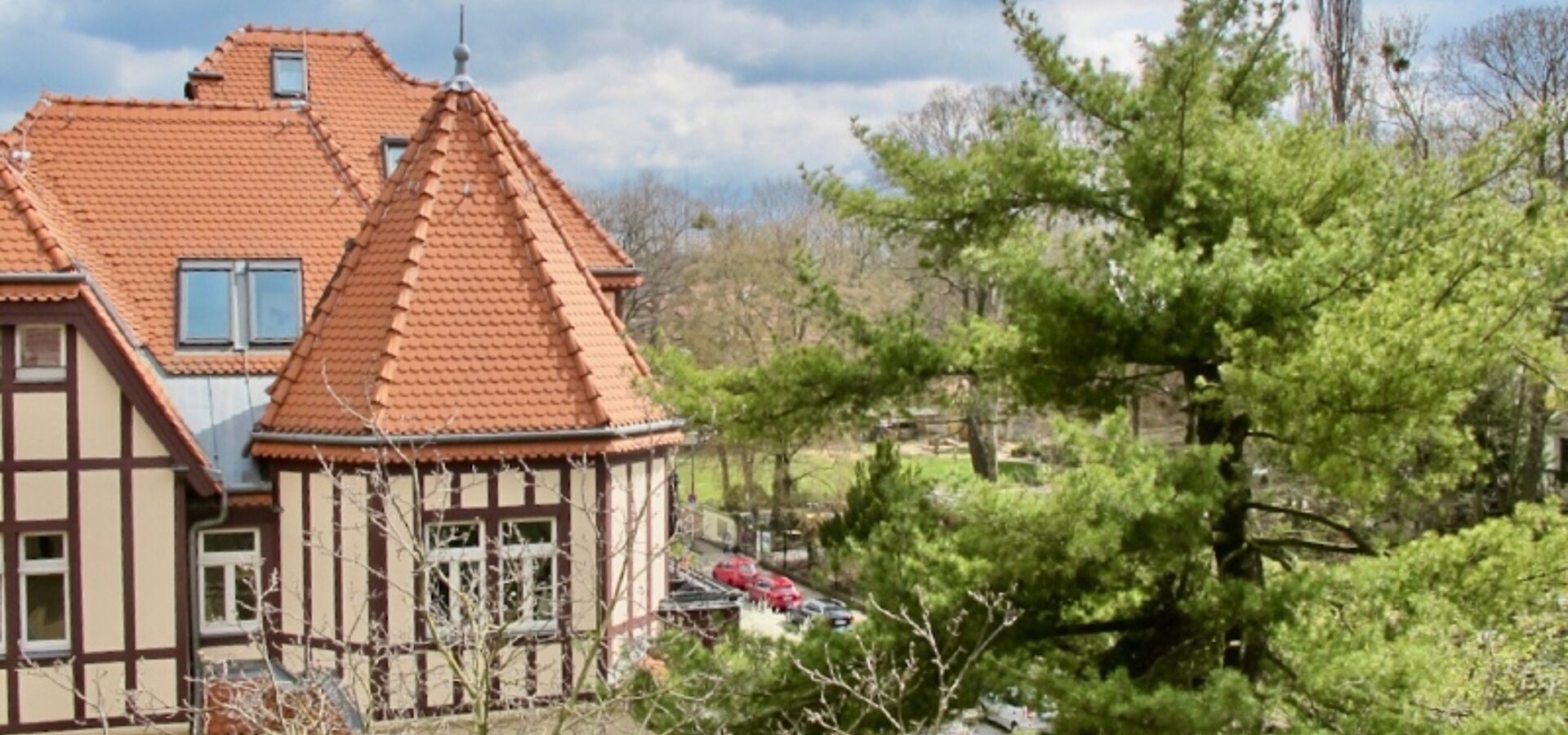 Blick zum Waldpark