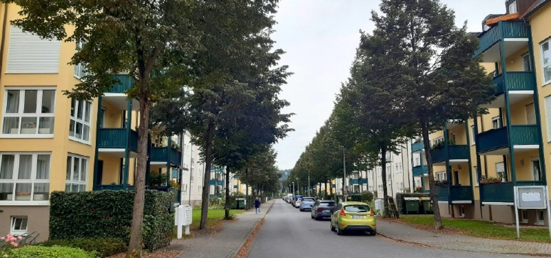 Blick in die Straße
