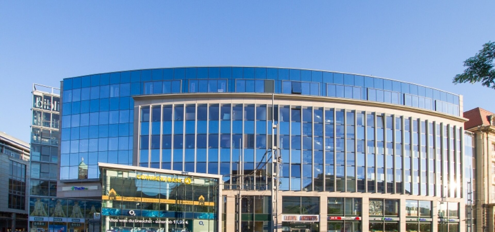 Blick von der AltmarktGalerie