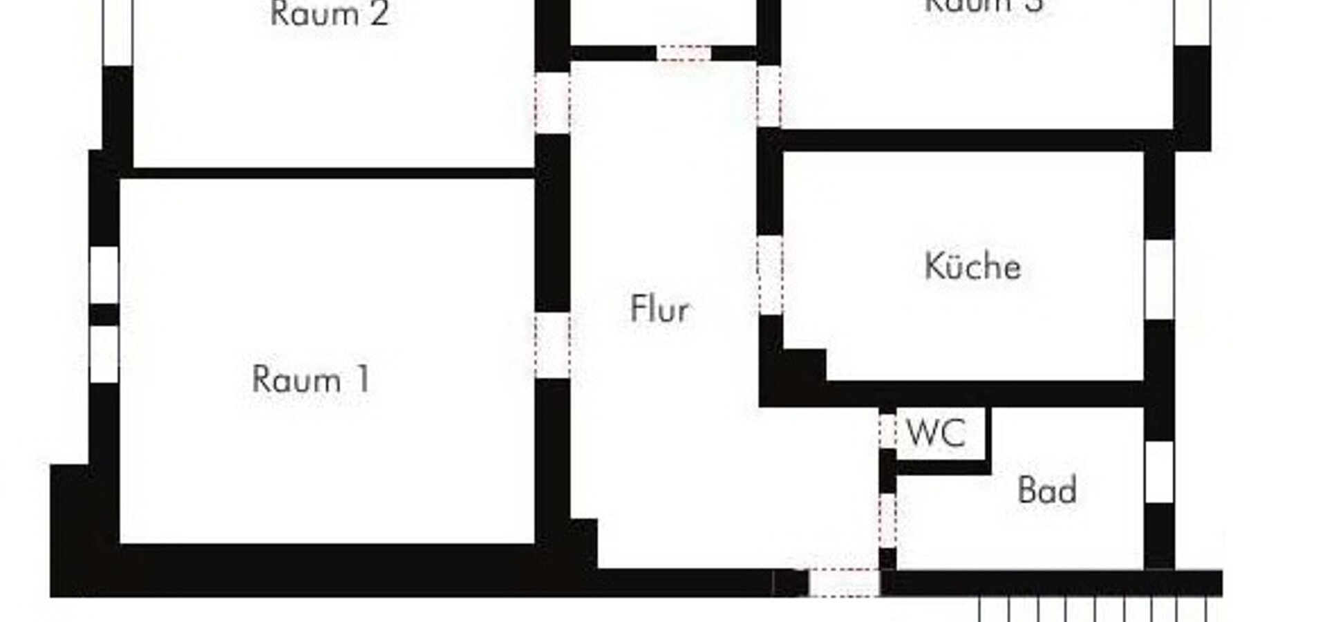 Wohnungsgrundriss