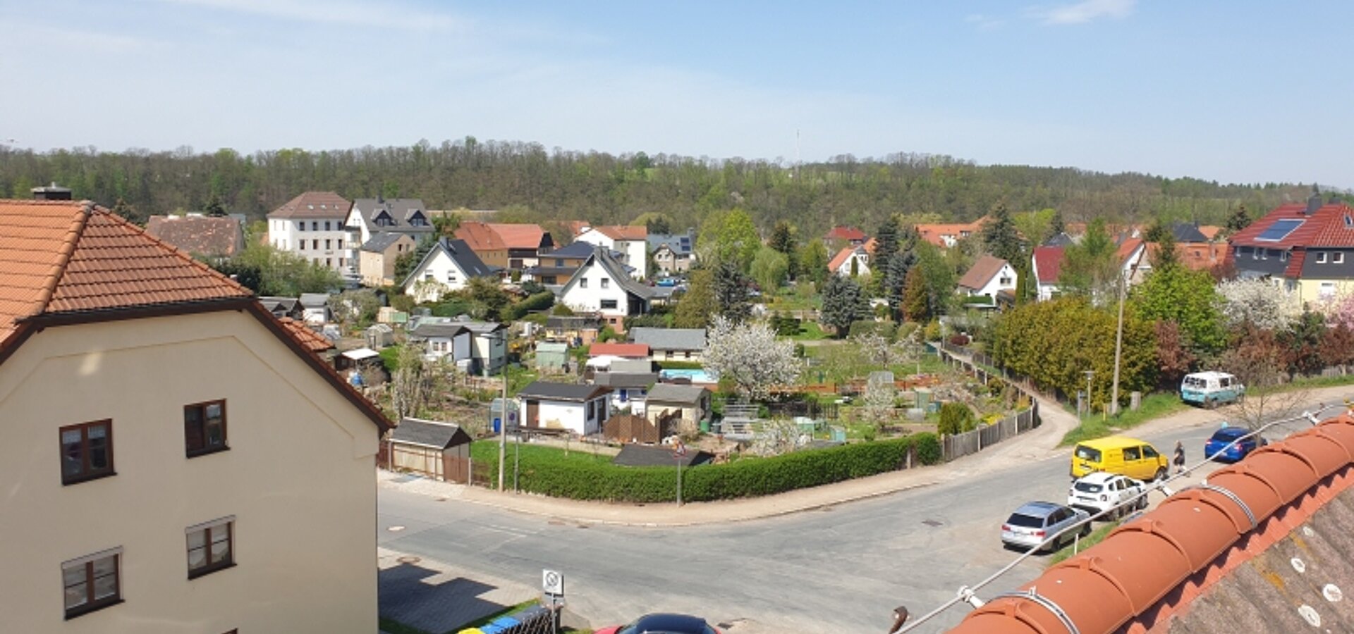 Blick nach Nordwesten