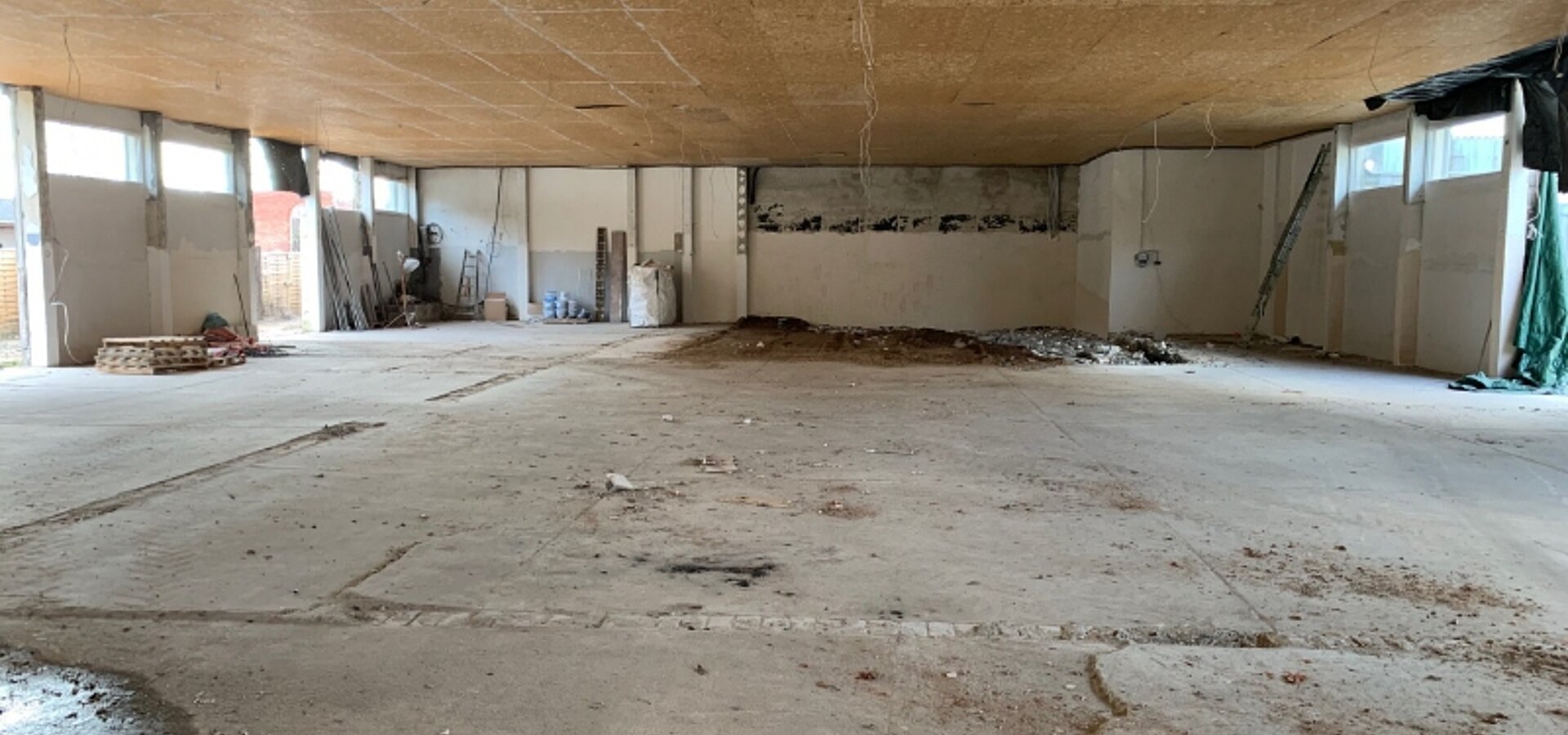 Innenansicht (im Ausbau)