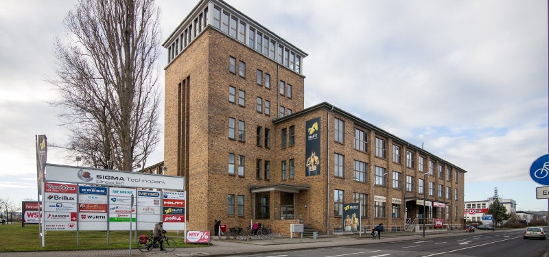 Blick von der Straße