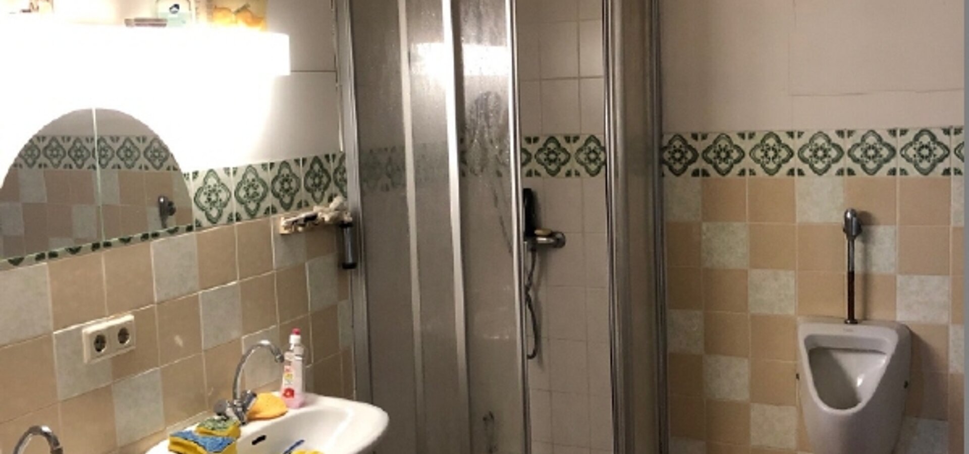 Sanitärbereich im Dachgeschoss