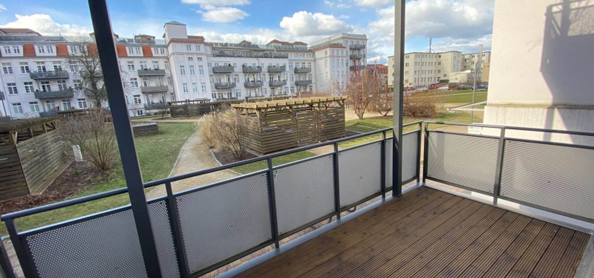 mit schöner Aussicht