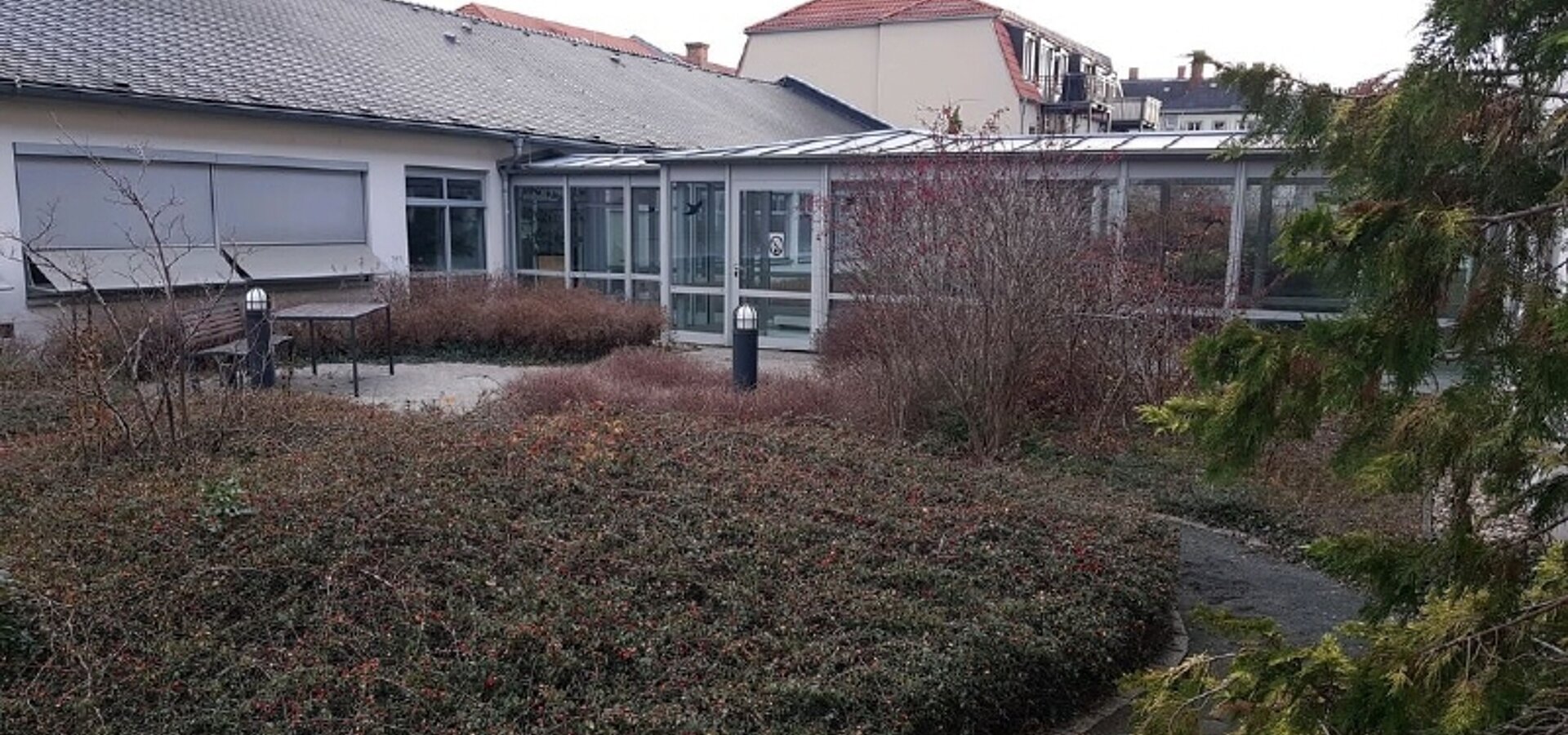 begrünte Dachterrasse