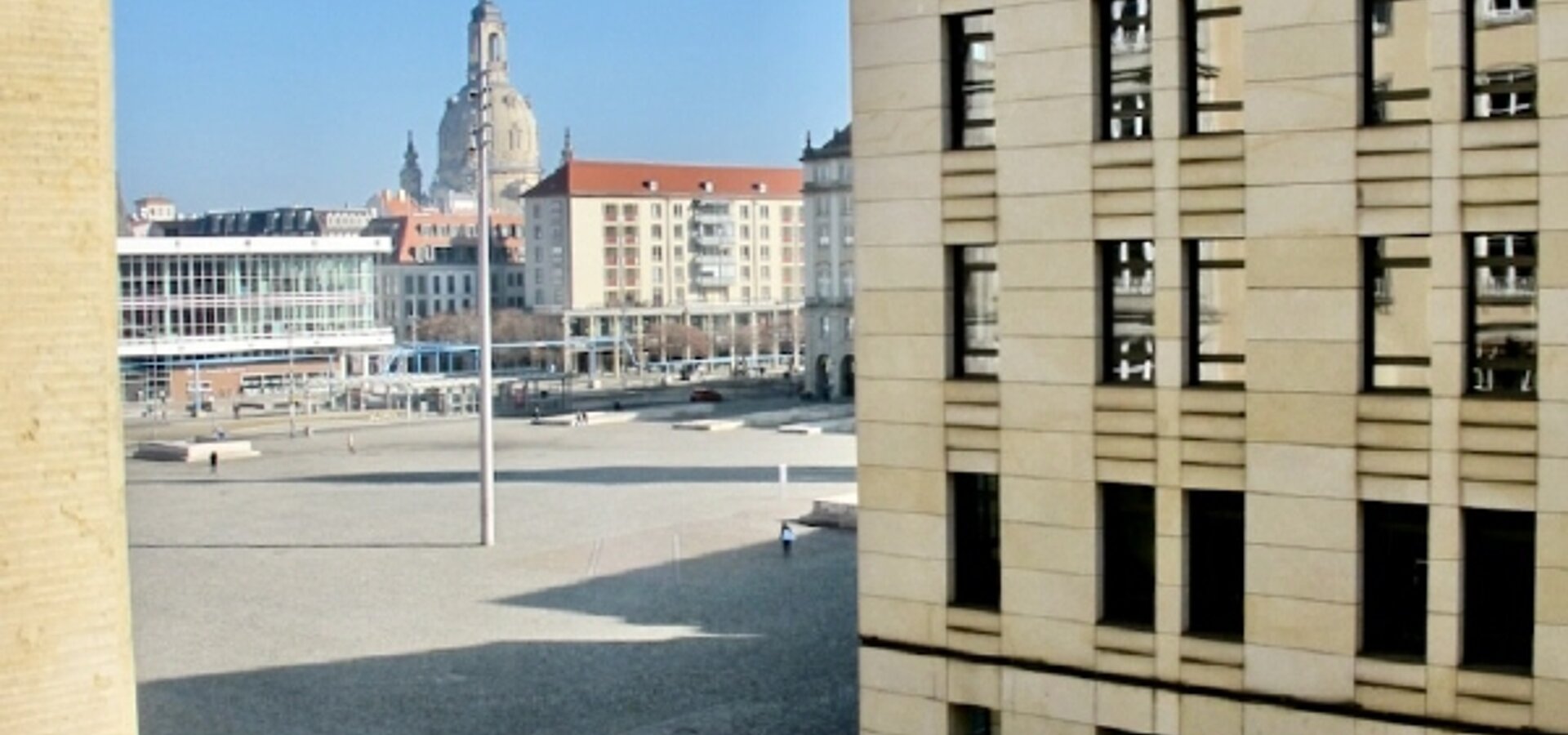 Blick vom Wohnzimmer
