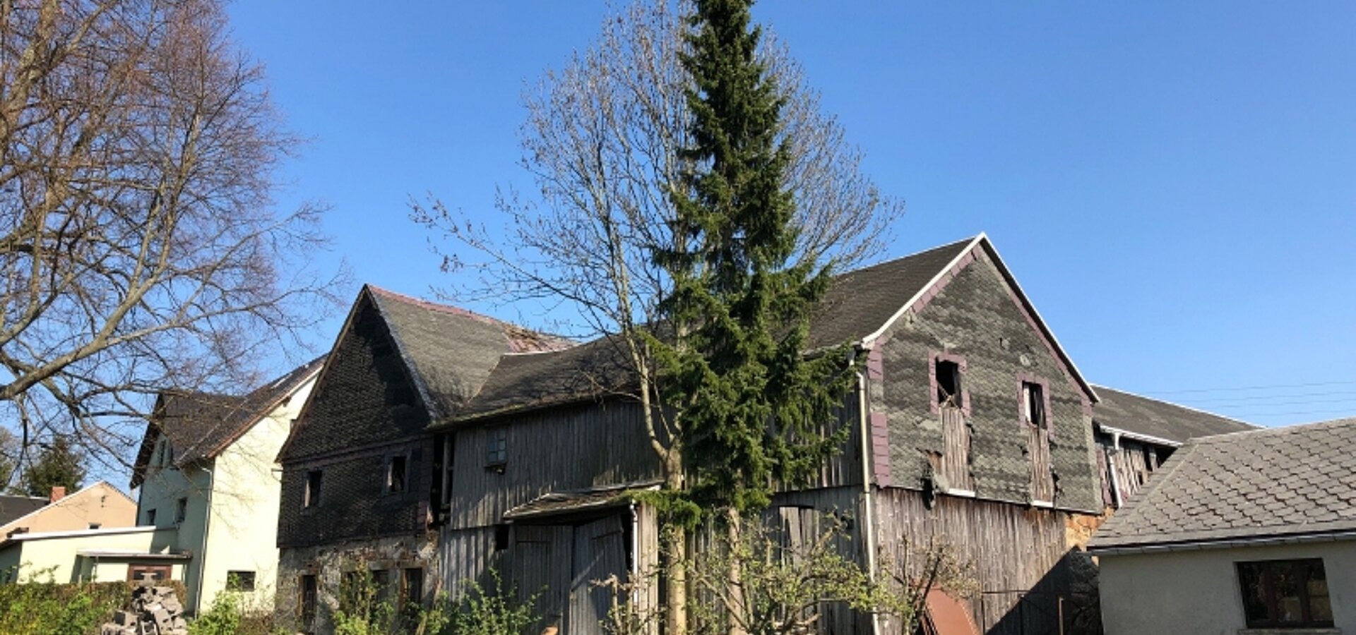 Ansicht von West